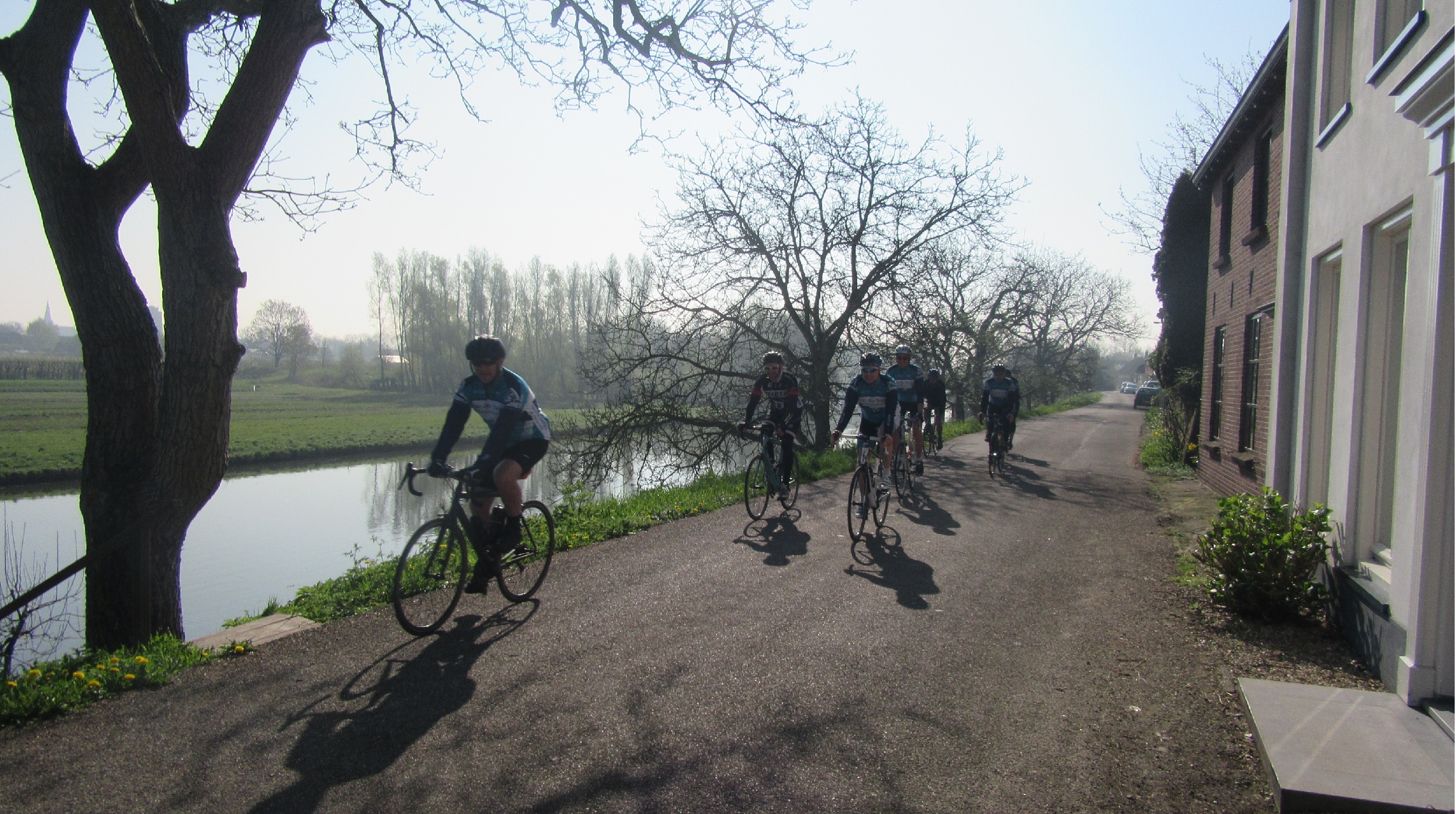 Voorrijden Lek en Lingetocht 75km 9 april 2017